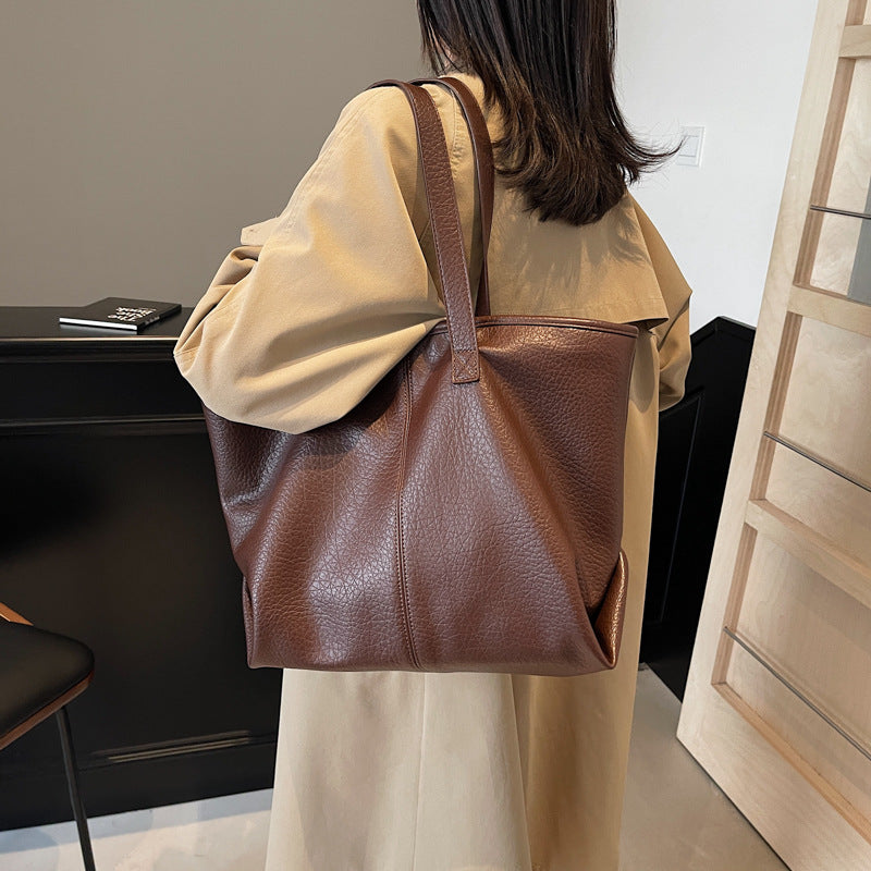 NALA - Grand Sac à Main Tote Bag Tendance en Cuir - Image 8