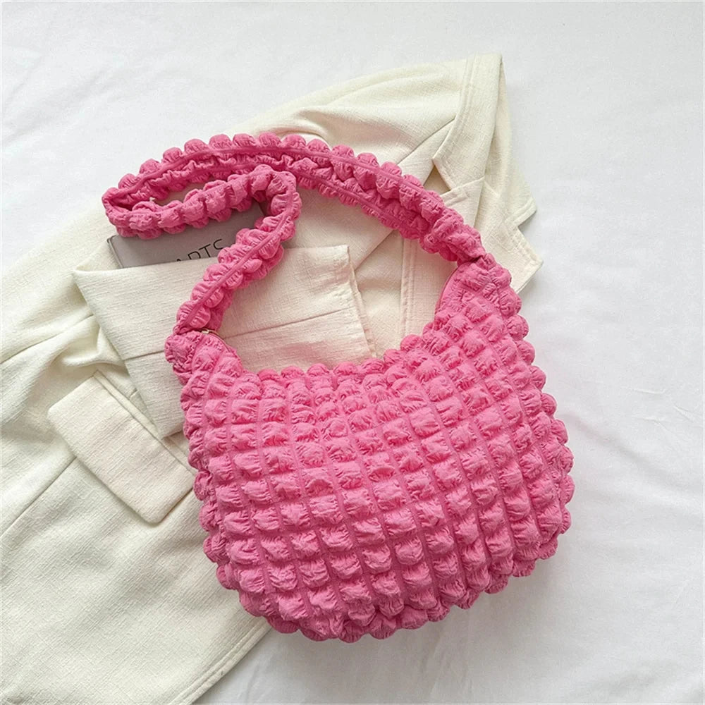 POUF - Sac à Main en Plaid à Bandoulière - Image 6