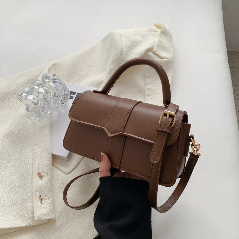 AMA - Petit Sac à Main en Cuir Lisse - Image 5