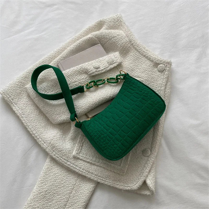 VANA - Petit Sac à Main Bandoulière en Croco - Image 7