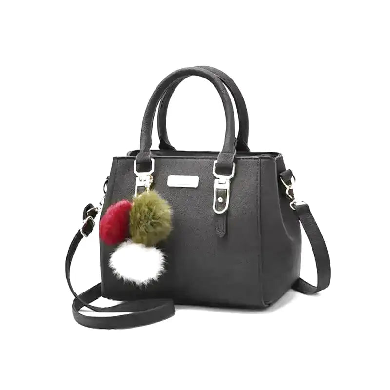 AMANDINE - Large Hand Bag Shoulder Bag Multipockets