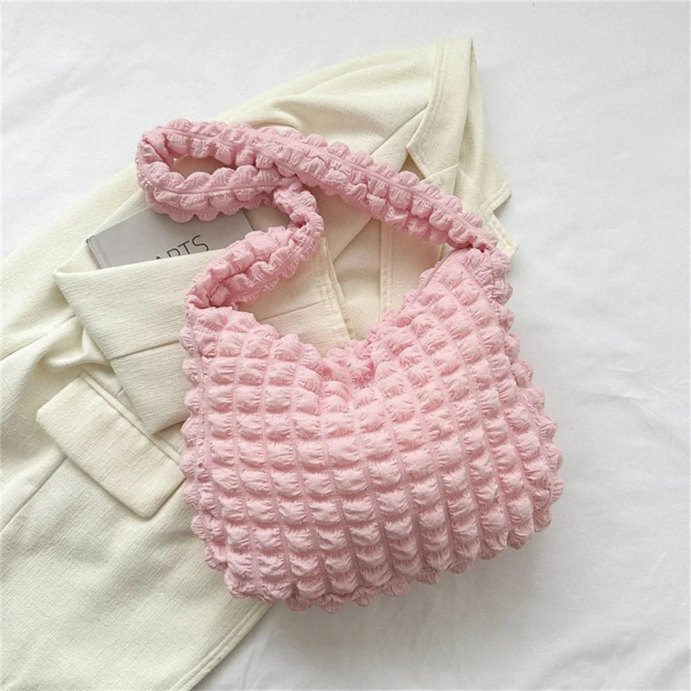POUF - Sac à Main en Plaid à Bandoulière - Image 8