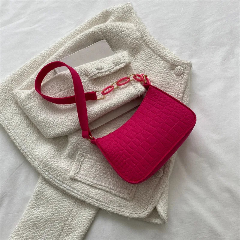 VANA - Petit Sac à Main Bandoulière en Croco - Image 11