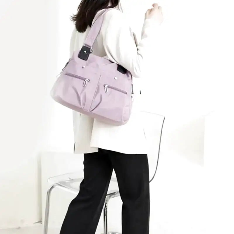 BEATRIZ - Hand bag for School Multi-Pocket Tote - Image 8