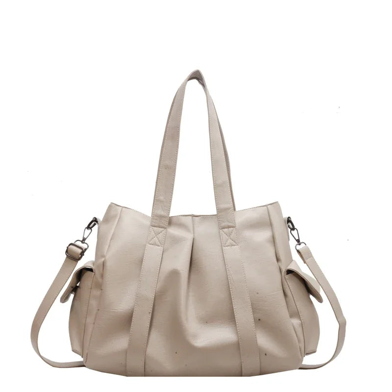 MÉLANIE - Sac à Main de Cours Ample en Cuir Soupe - Image 2
