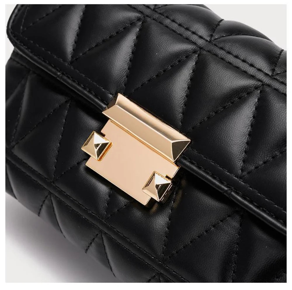 SIDONIE - Small Luxury Hand Bag with Shoulder Strap - Image 4