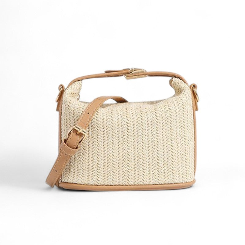JALI - Petit Sac à Main à Bandoulière en Paille - Image 3