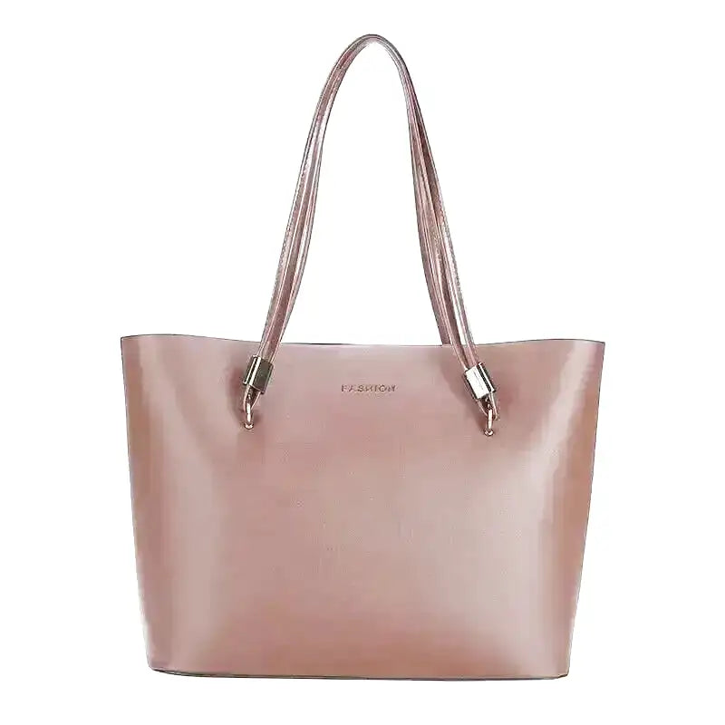 LEA - Large Soft Leather Hand Bag Tote - Image 7