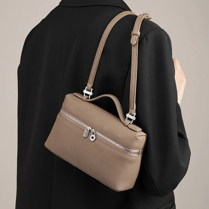 AMIA - Petit Sac à Main en Cuir Grainé - Image 8