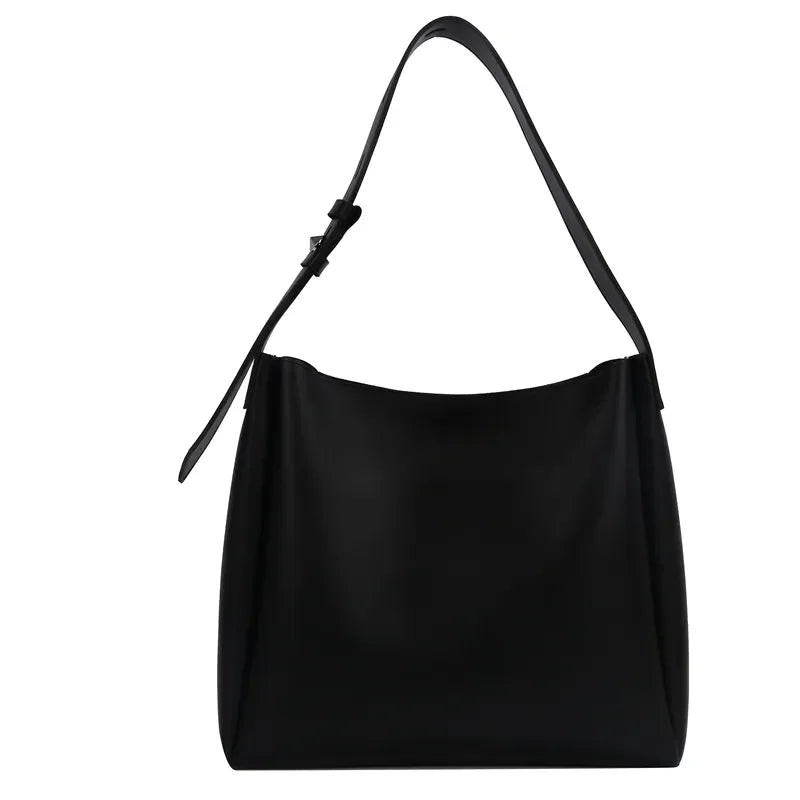 SACHA - Hand bag Shoulder Bag in Smooth Leather with Wallet Pouch - Image 2