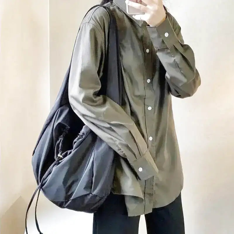 FRANCESCA - Large Hand Bag Tote with Shoulder Strap - Image 4