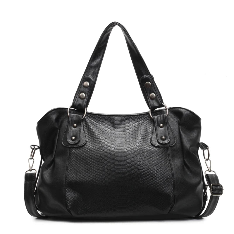 RUBI - Sac à Main de Cours de Luxe en Cuir Écaillé