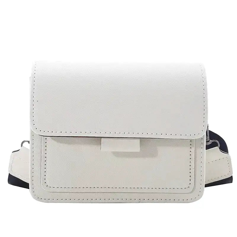 CAPUCINE - Small Square Hand Bag with Shoulder Strap