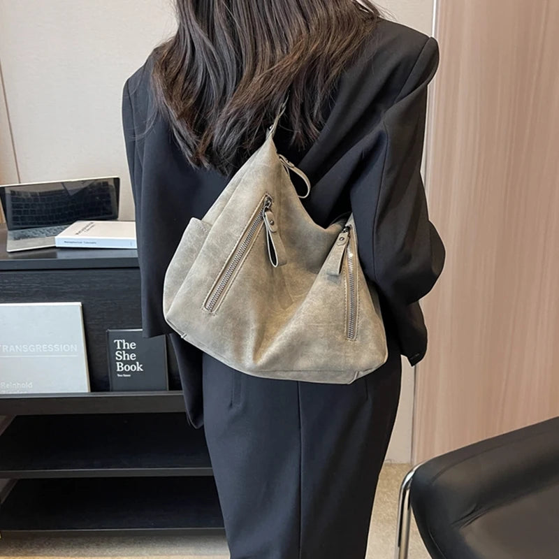 JESSICA - Grand Sac à Main en Suède - Image 6