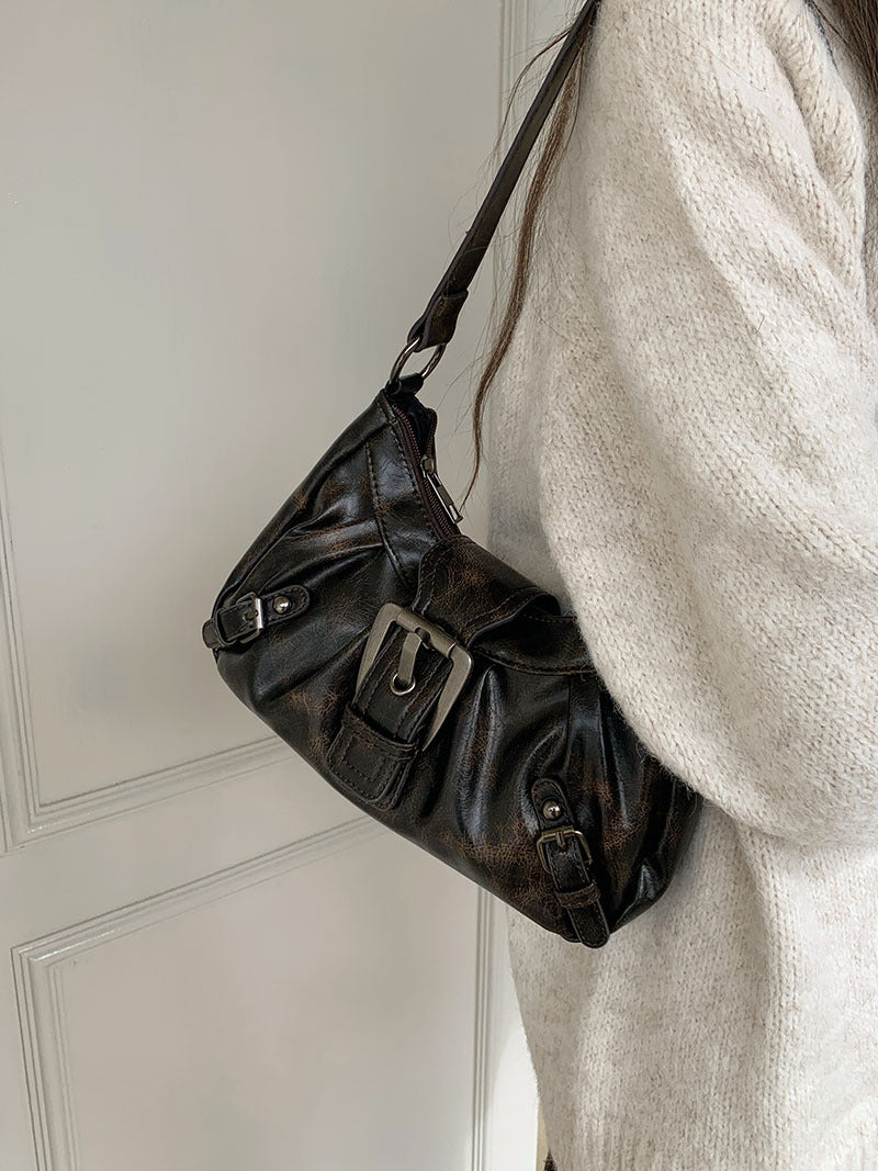 KAREN - Petit Sac à Main en Cuir Rétro - Image 5