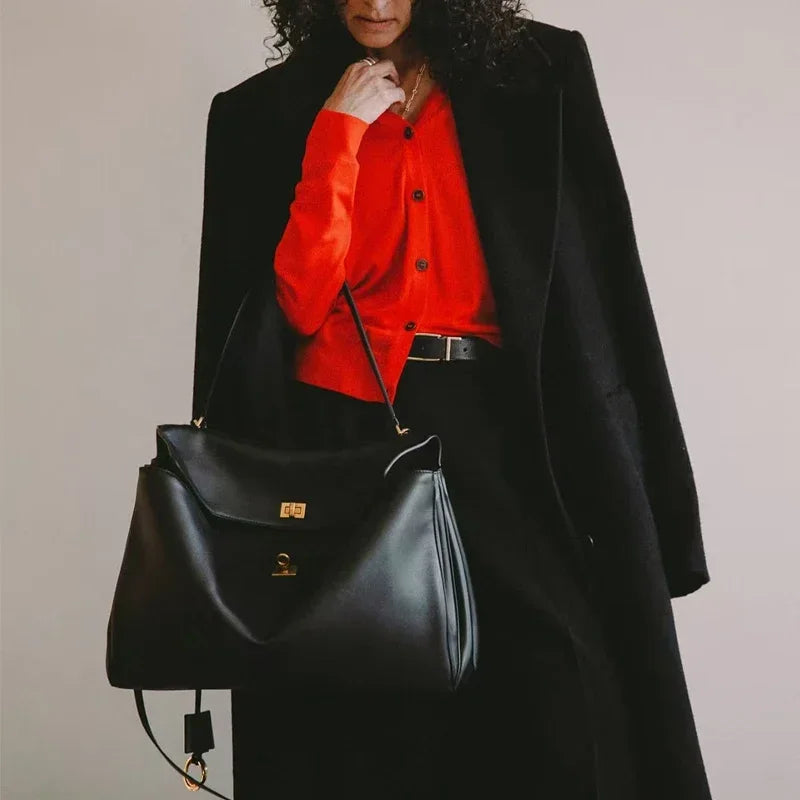 KELLY - Sac à Main en Cuir Lisse Raffiné - Image 3