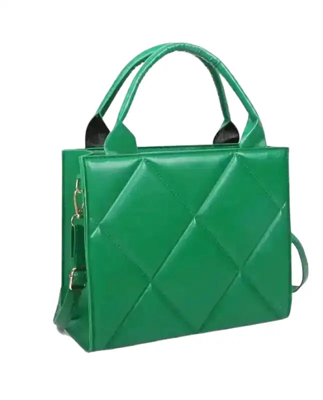 LISE - Quilted Hand Bag Smooth Leather Shoulder - Image 3