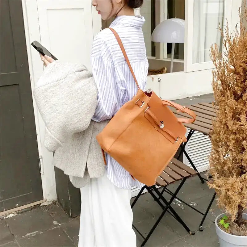 LUANA - Vintage Shoulder Hand Bag for School - Image 5