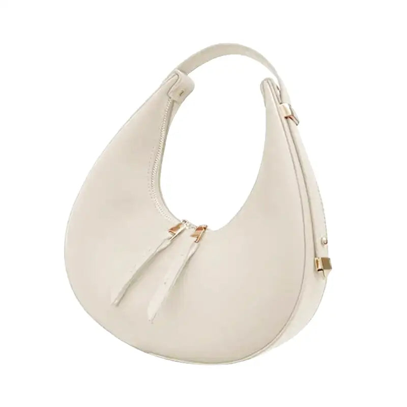 ELODIE - Small Luxury Half Moon Hand Bag - Image 4