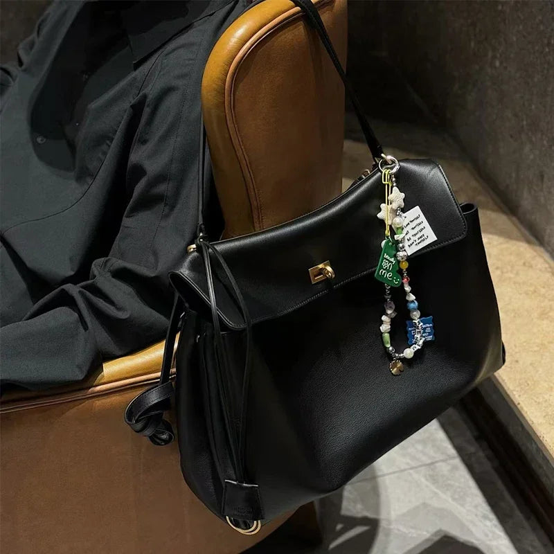 KELLY - Sac à Main en Cuir Lisse Raffiné - Image 2