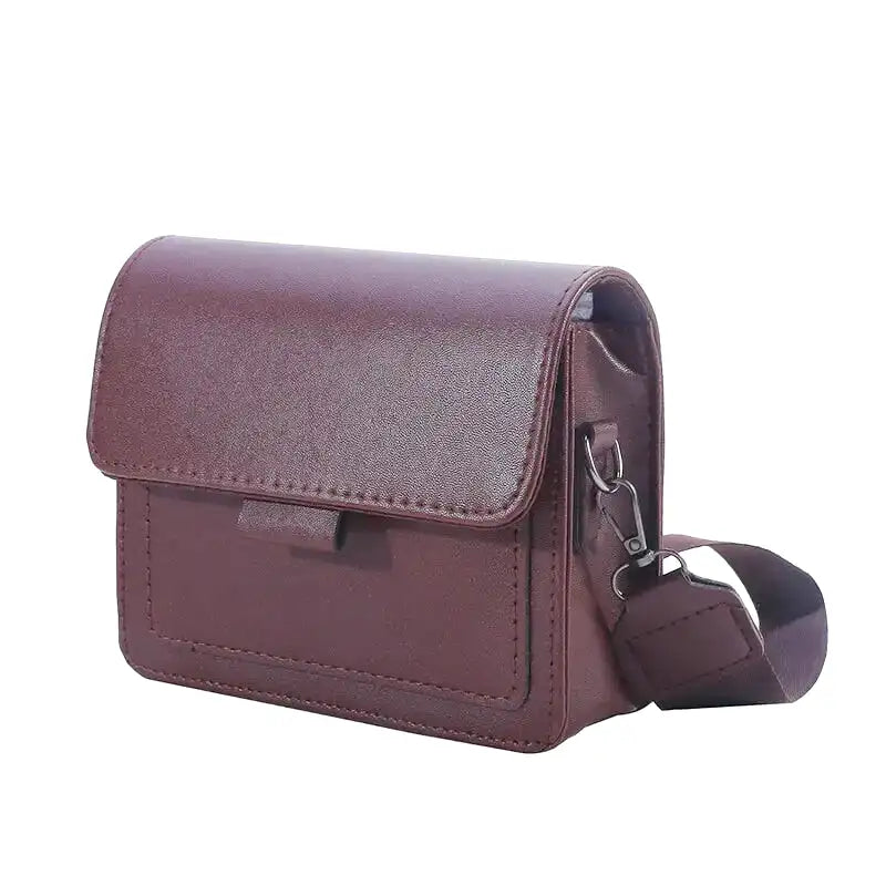 CAPUCINE - Small Square Hand Bag with Shoulder Strap - Image 4