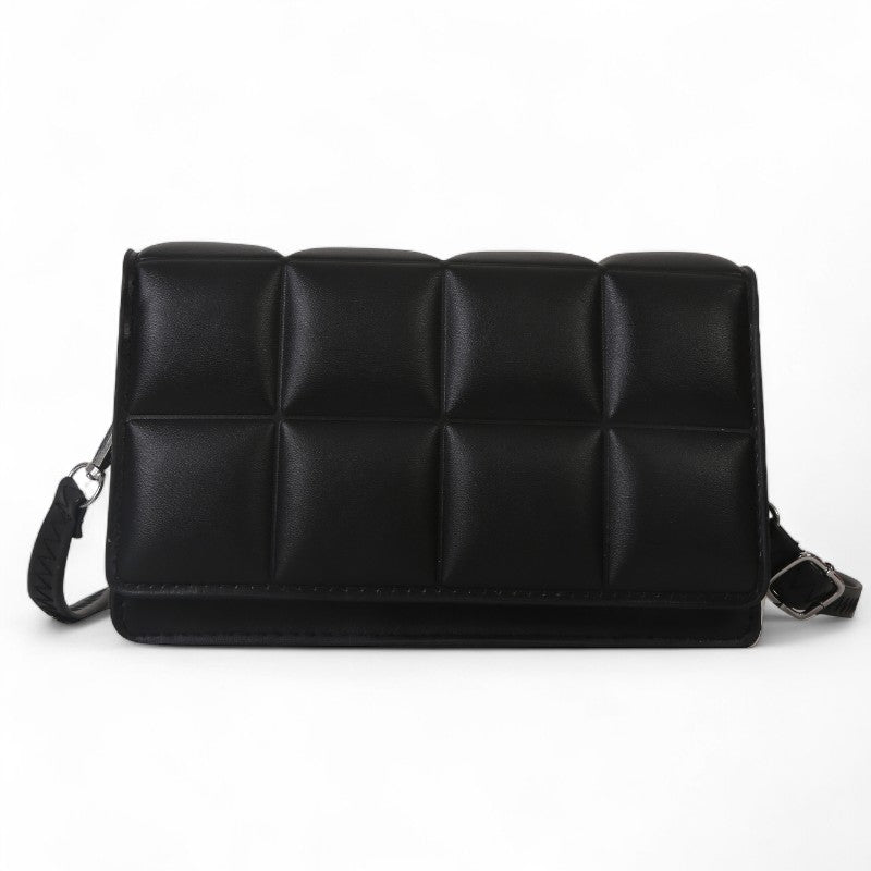 HEBI - Petit Sac à Main en Cuir Matelassé