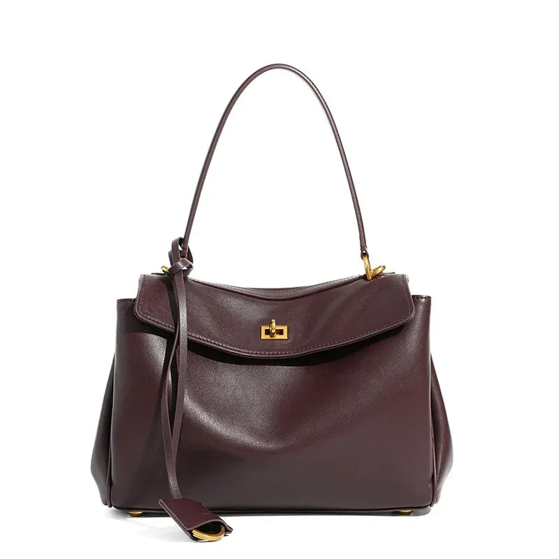KELLY - Sac à Main en Cuir Lisse Raffiné - Image 4
