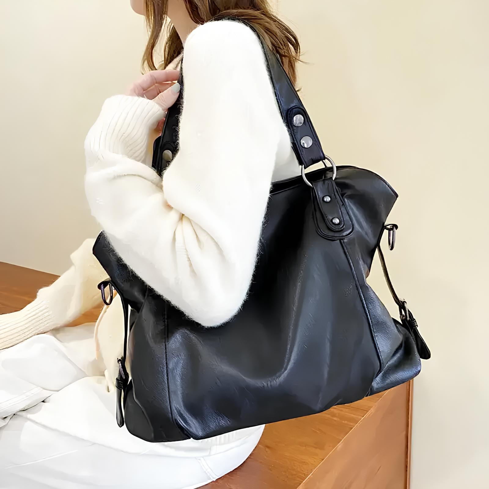 LUCIE - Luxury Leather Hand Bag for School - Image 6