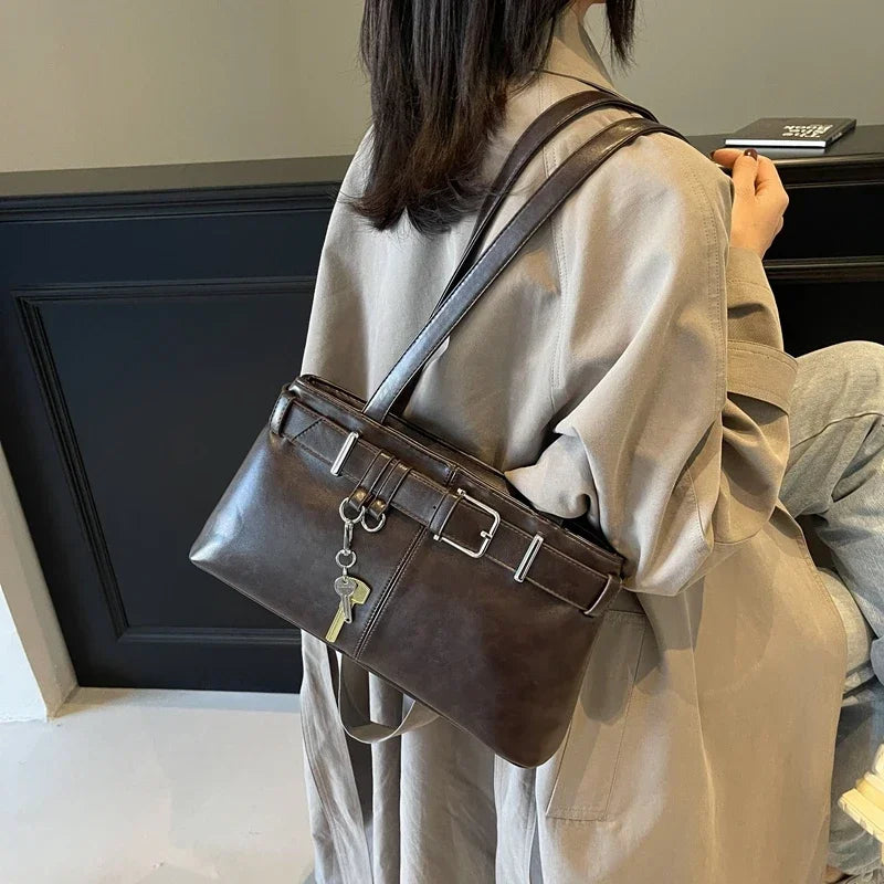EMILIA - Sac à Main en Cuir Élégant avec Bandoulière - Image 5