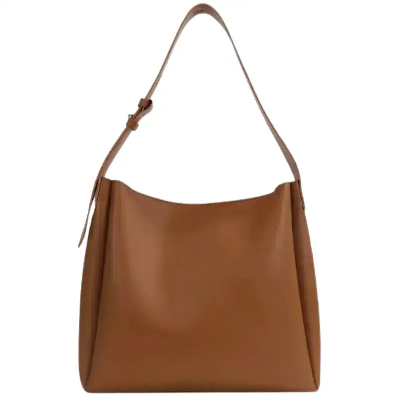 MELPOMENE - Hand bag Shoulder Large Capacity in Leather with Pouch - Image 3