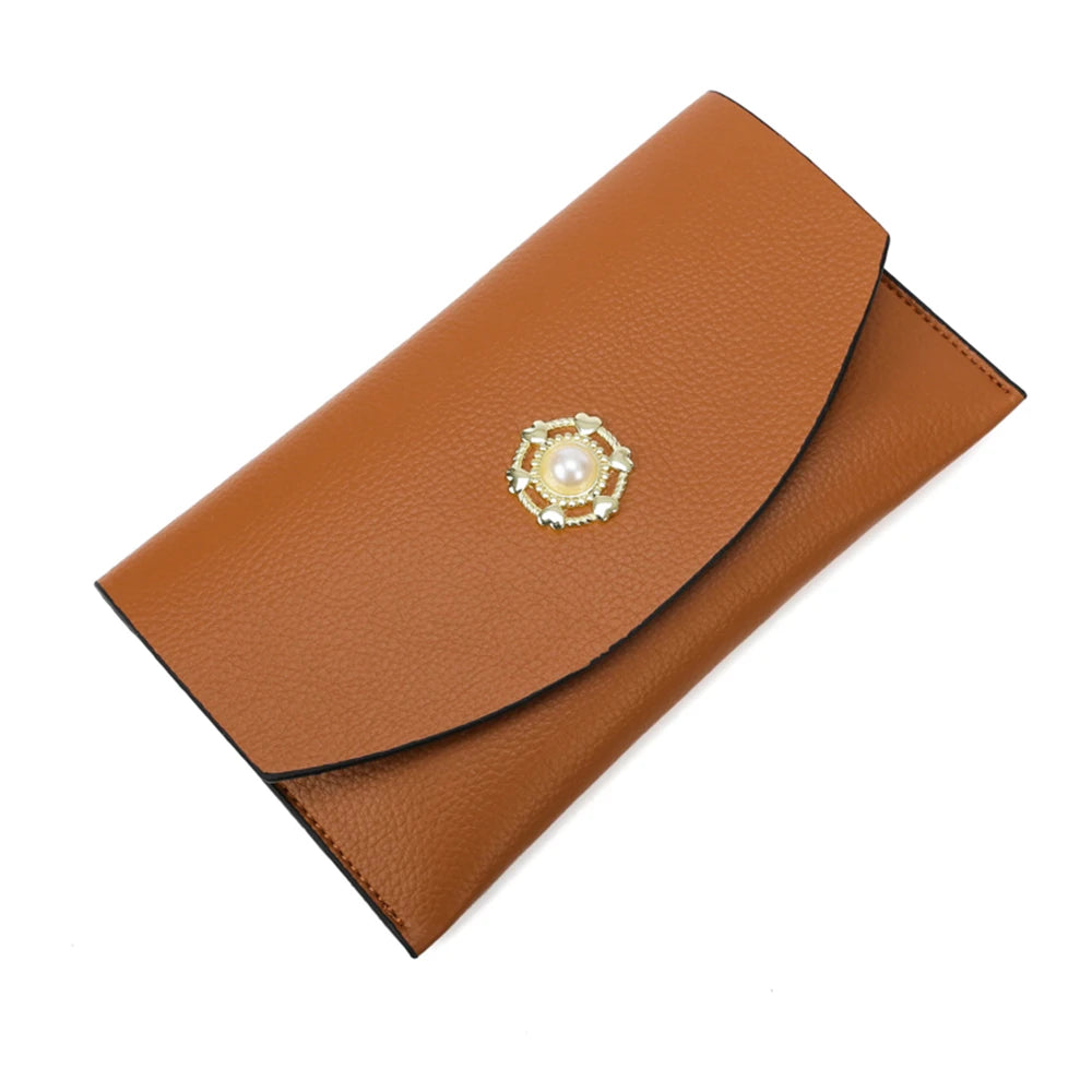 ESTRELLA - Rectangular Shoulder Hand Bag in Leather - Image 7