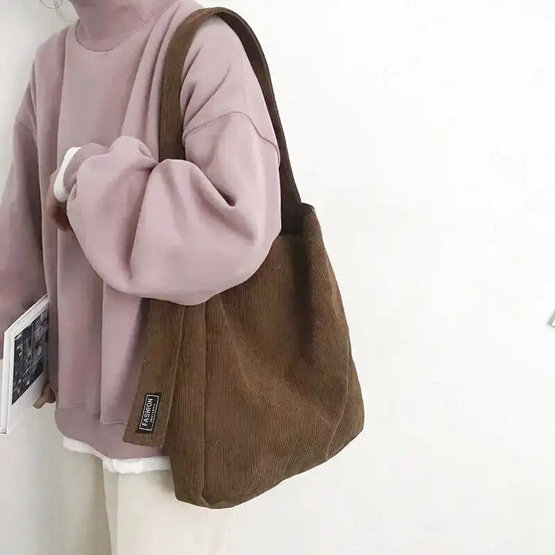 APHRODITE - Large Hand Bag Tote in Canvas - Image 3