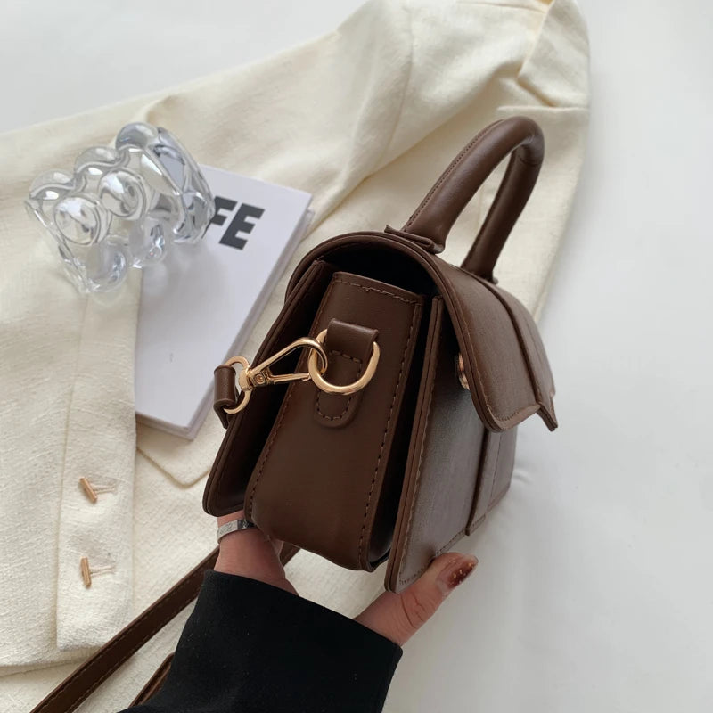 AMA - Petit Sac à Main en Cuir Lisse - Image 2