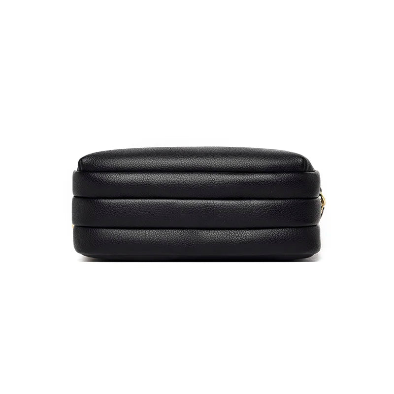 AMANDA - Small Hand Bag with Multiple Pockets in Leather - Image 7