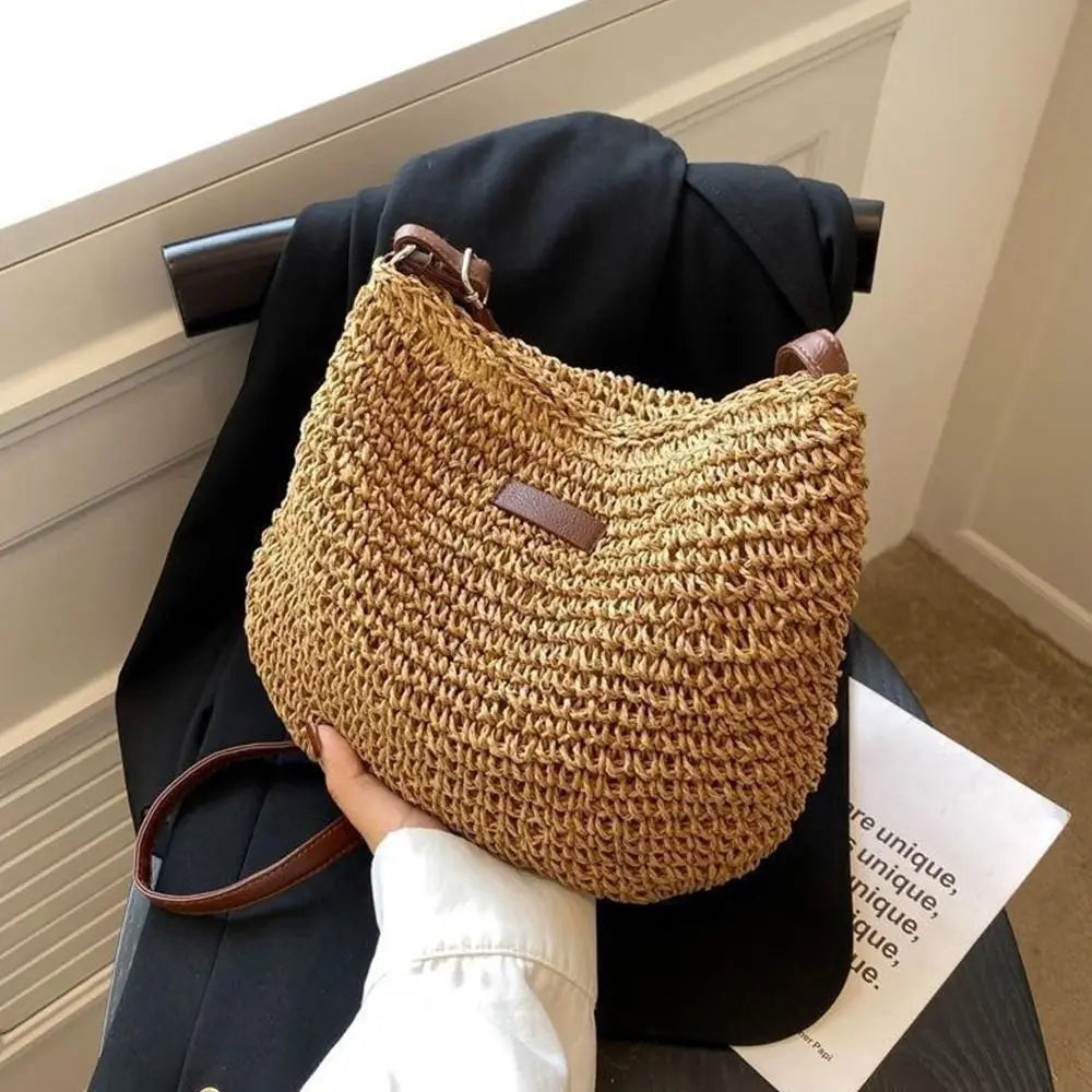 ESTHER - Sac à Main Tissé à Bandoulière - Image 4