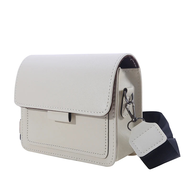 CAPUCINE - Small Square Hand Bag with Shoulder Strap - Image 5