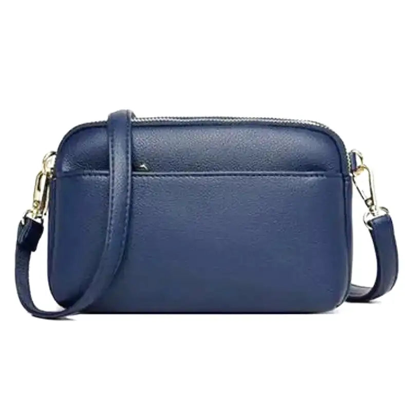 AMANDA - Small Hand Bag with Multiple Pockets in Leather - Image 3