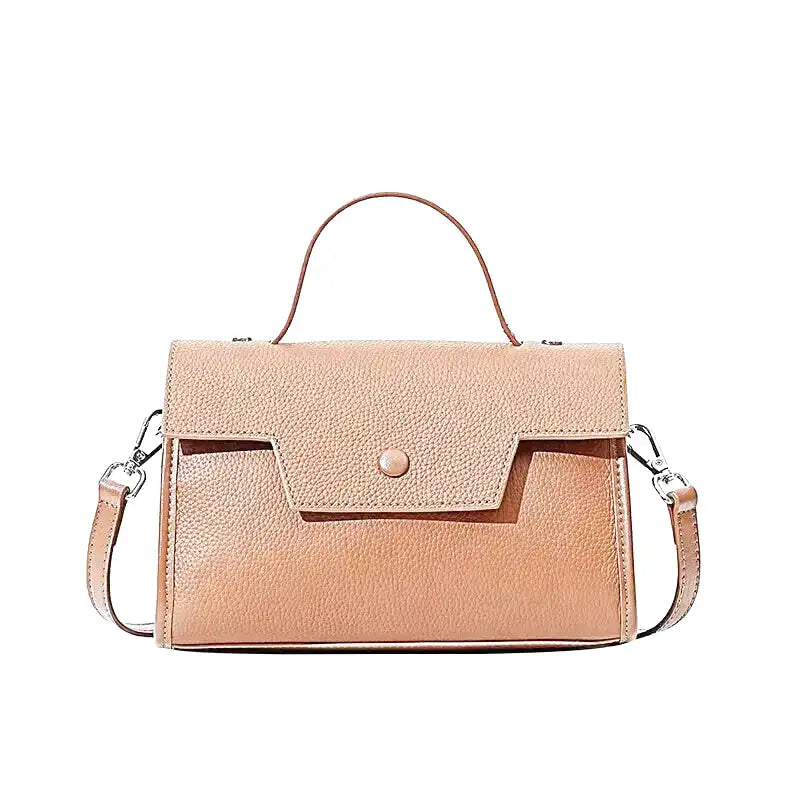 CHANTRE - Small Hand Bag with Flap - Image 5